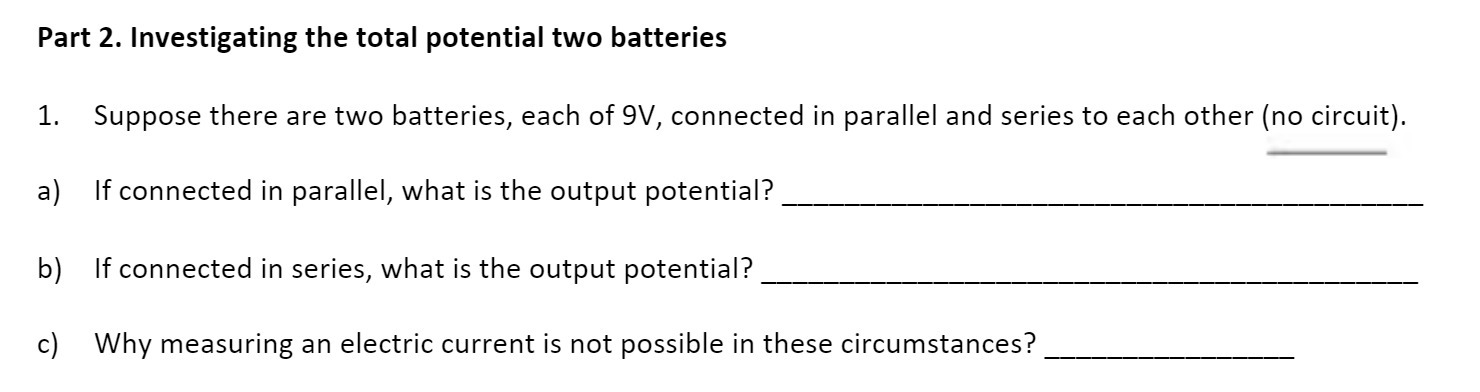 Part2. Investigating the total potential two