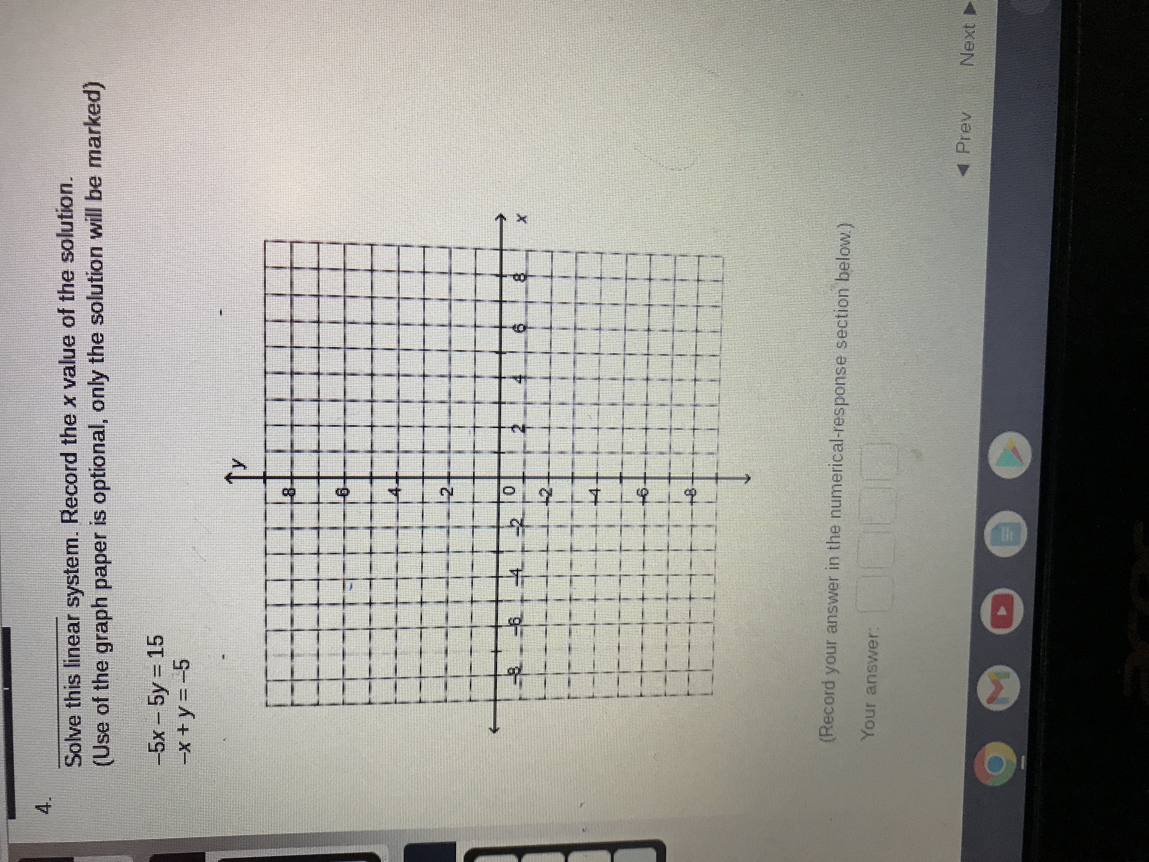 marks. Numeric Response Numeric Response Graph 1