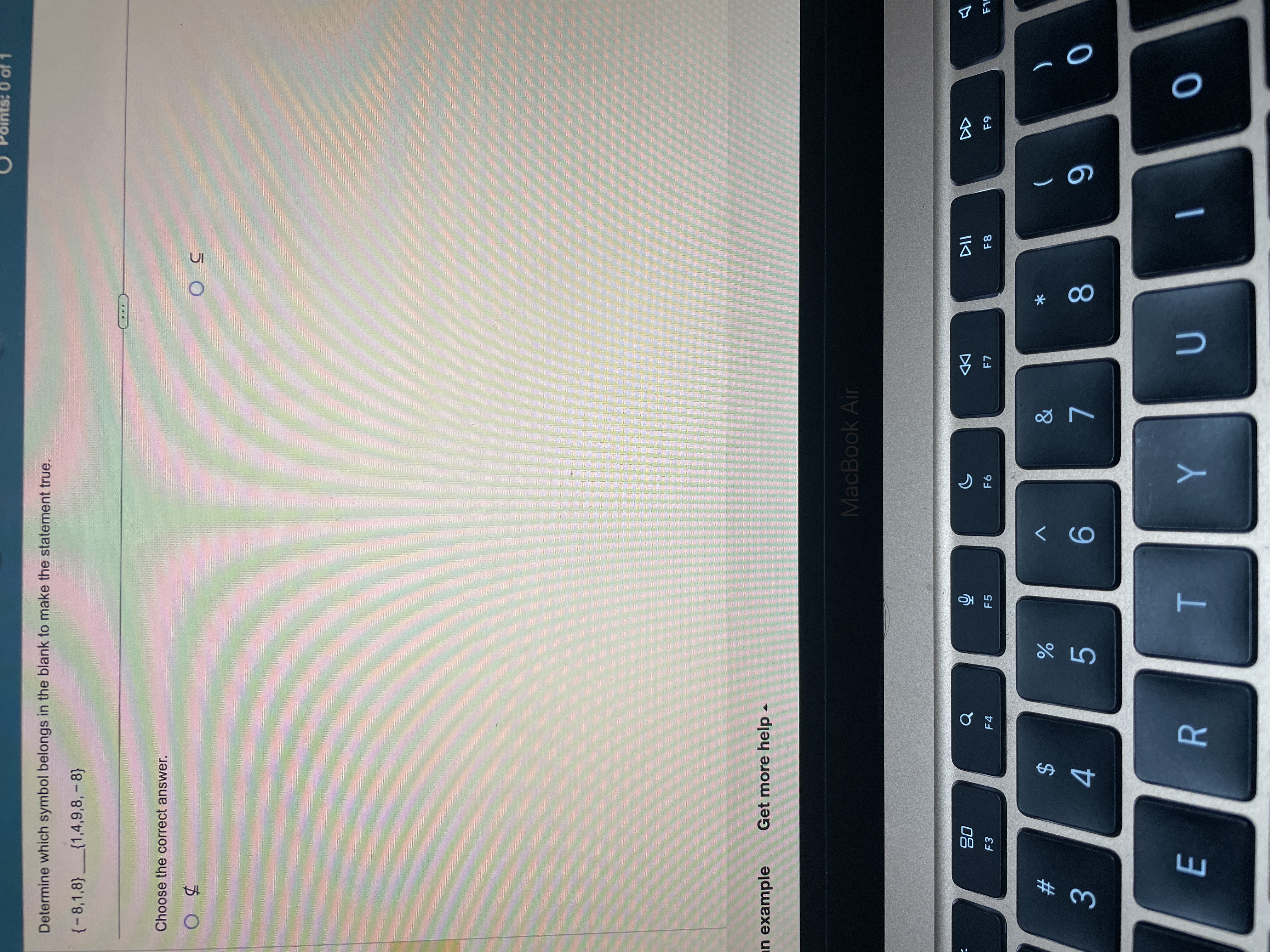 Determine if the statement is true or false. K