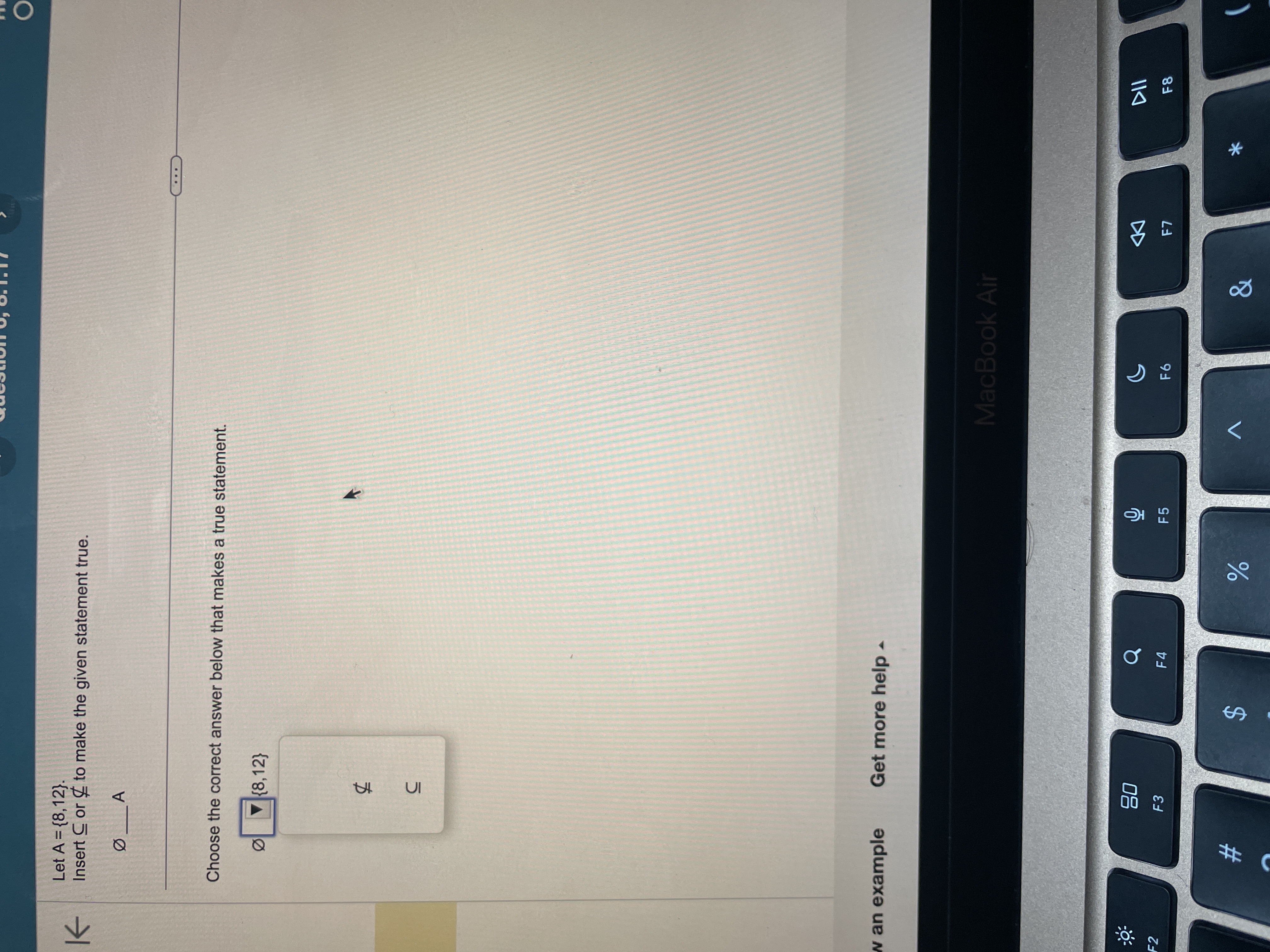 Determine if the statement is true or false. K