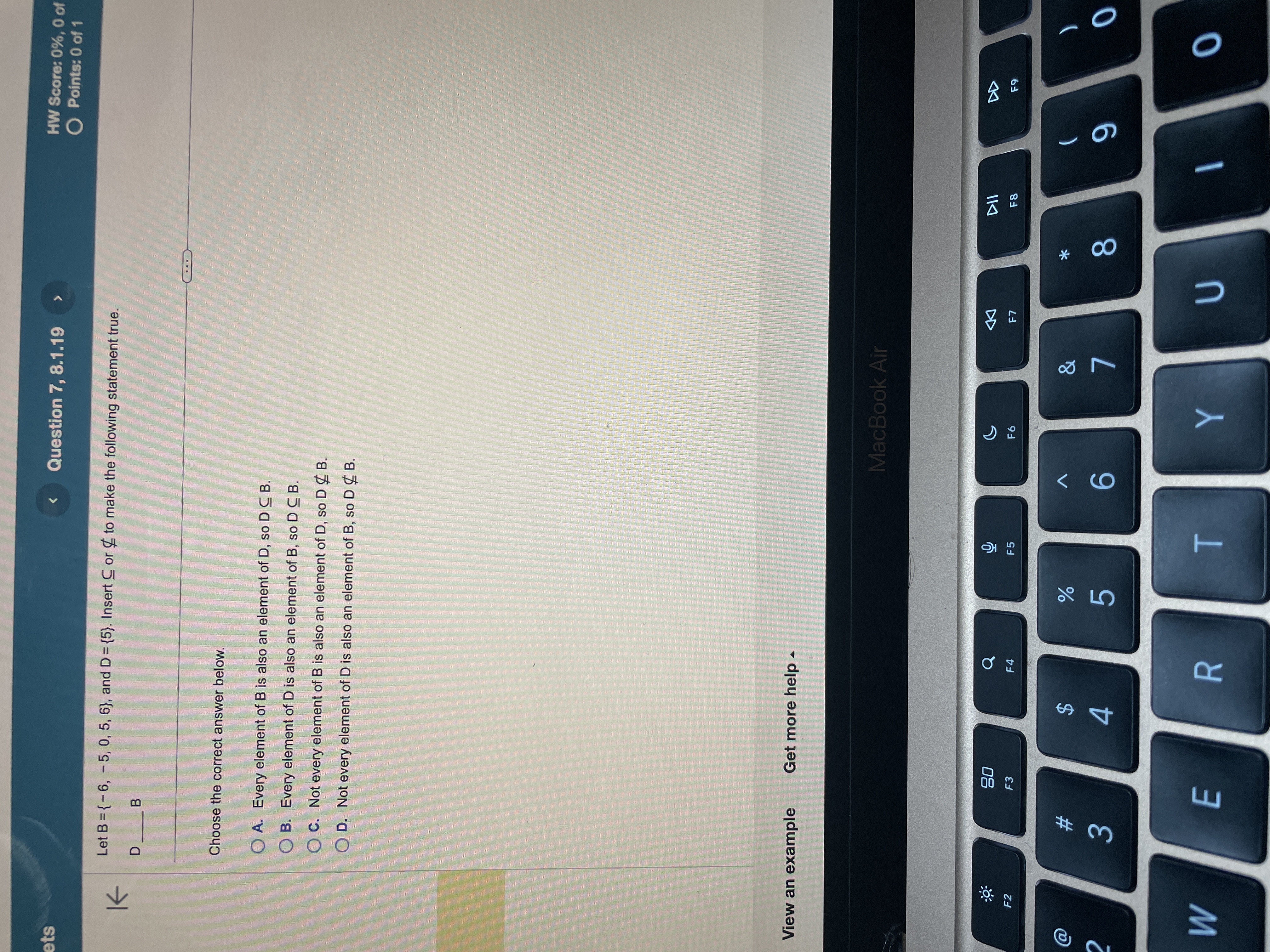 Determine if the statement is true or false. K