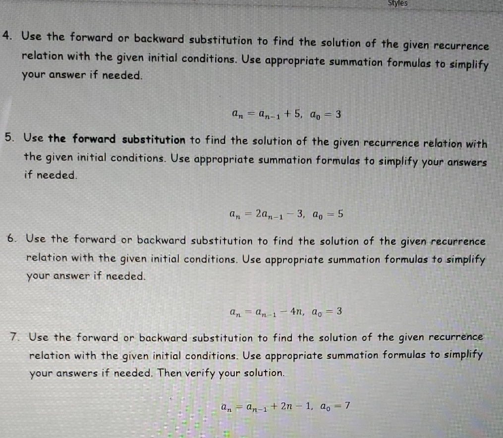discrete mathematics yles 4. Use the forward or