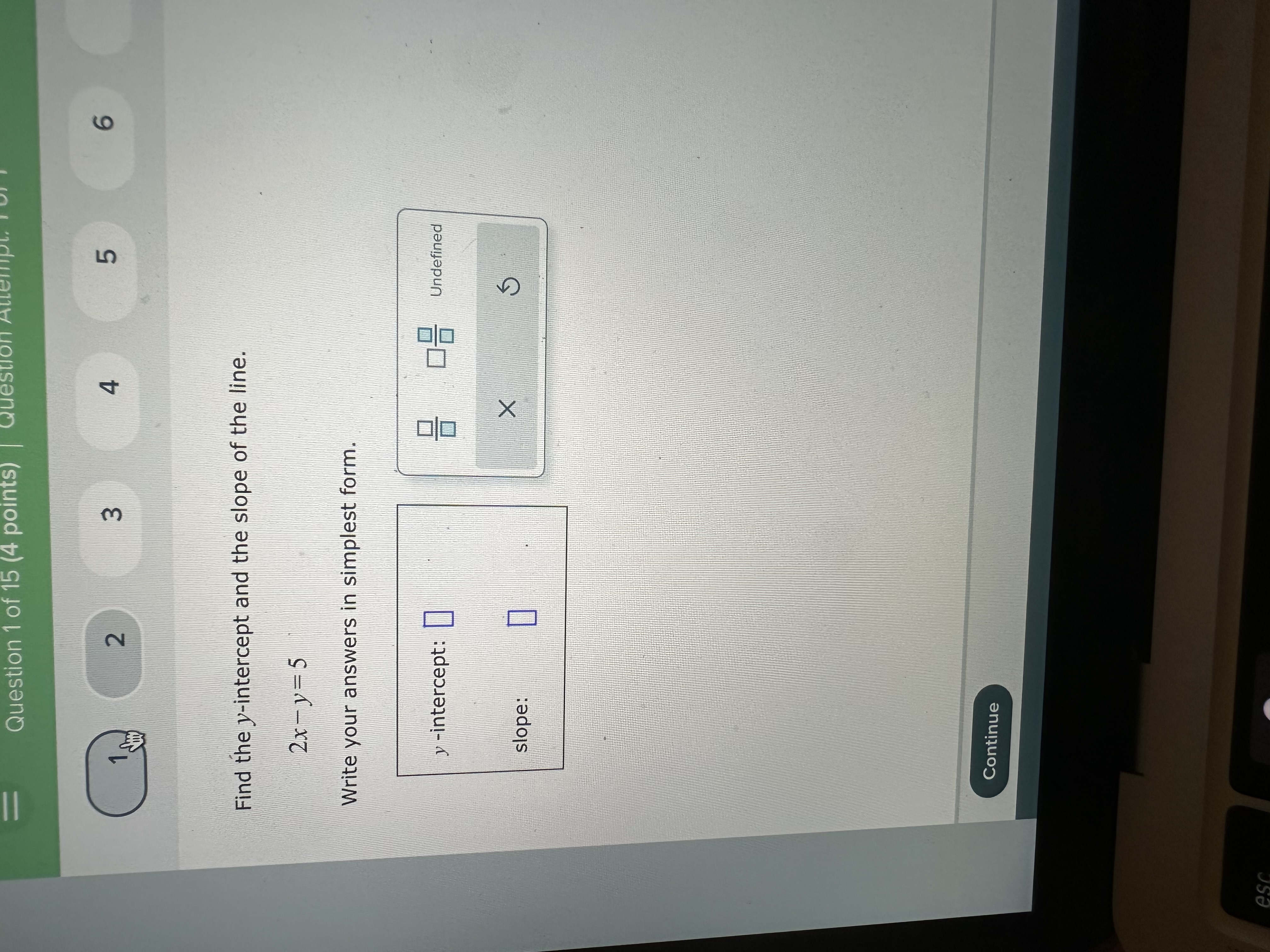 6 7 3 4 5 For each equation, choose the statement