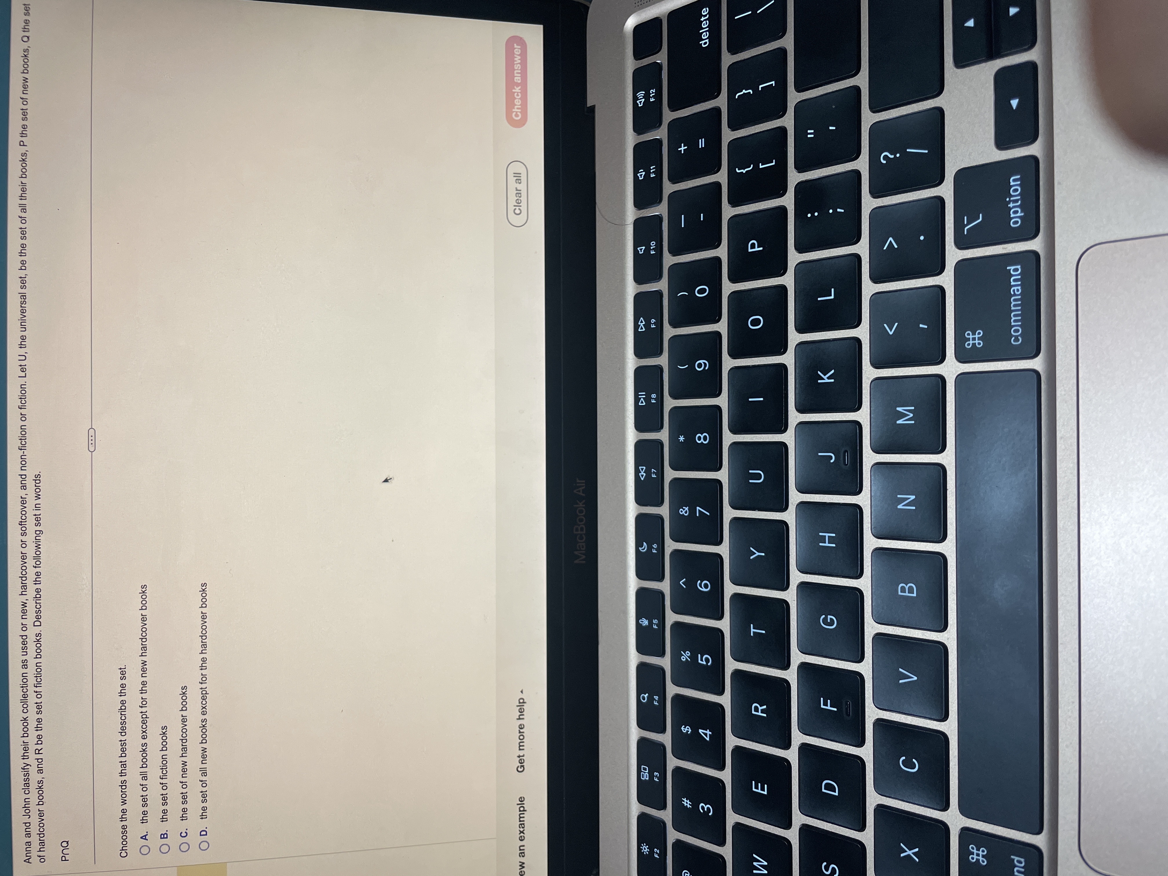 Determine if the statement is true or false. K