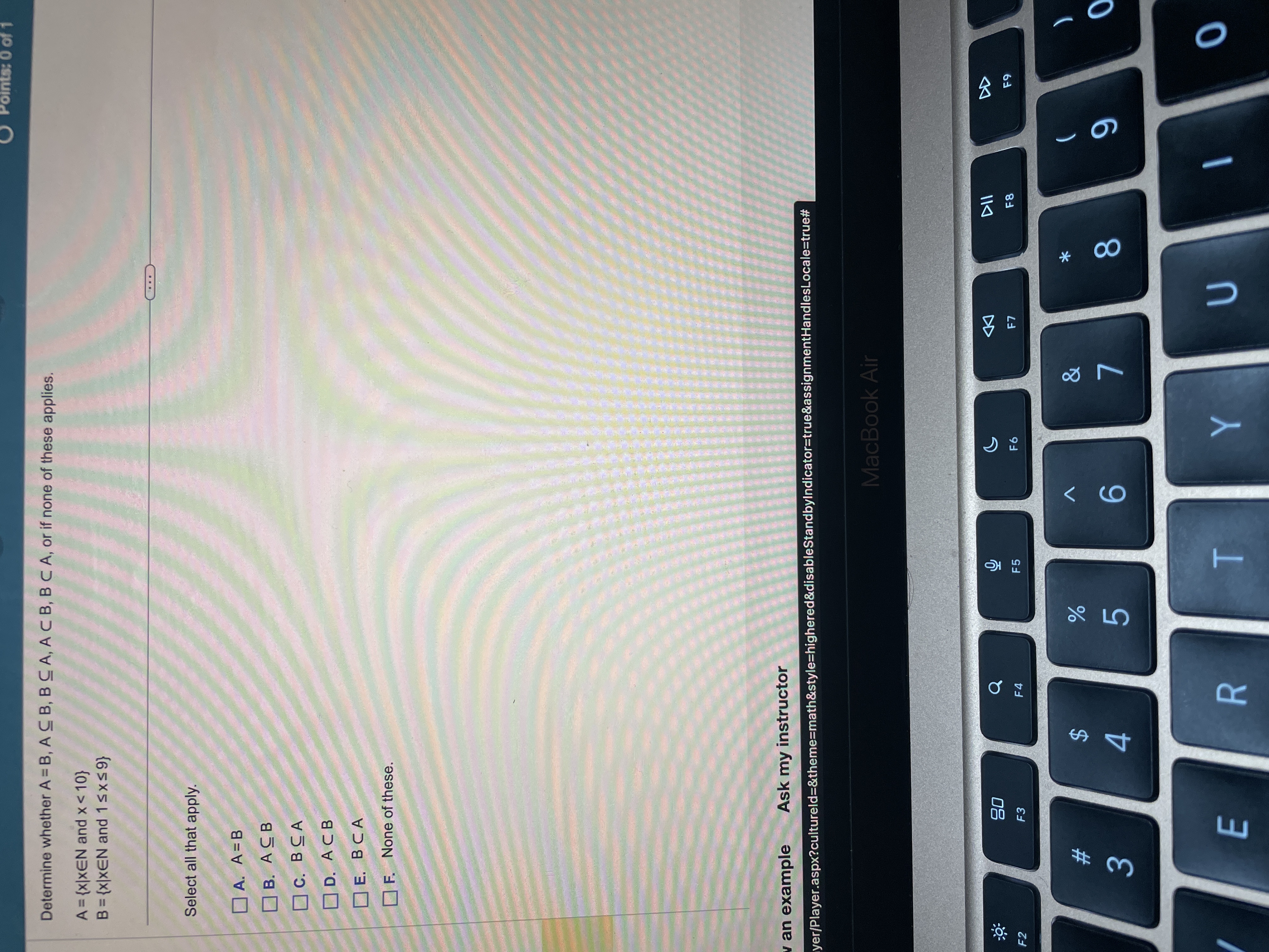 Determine if the statement is true or false. K