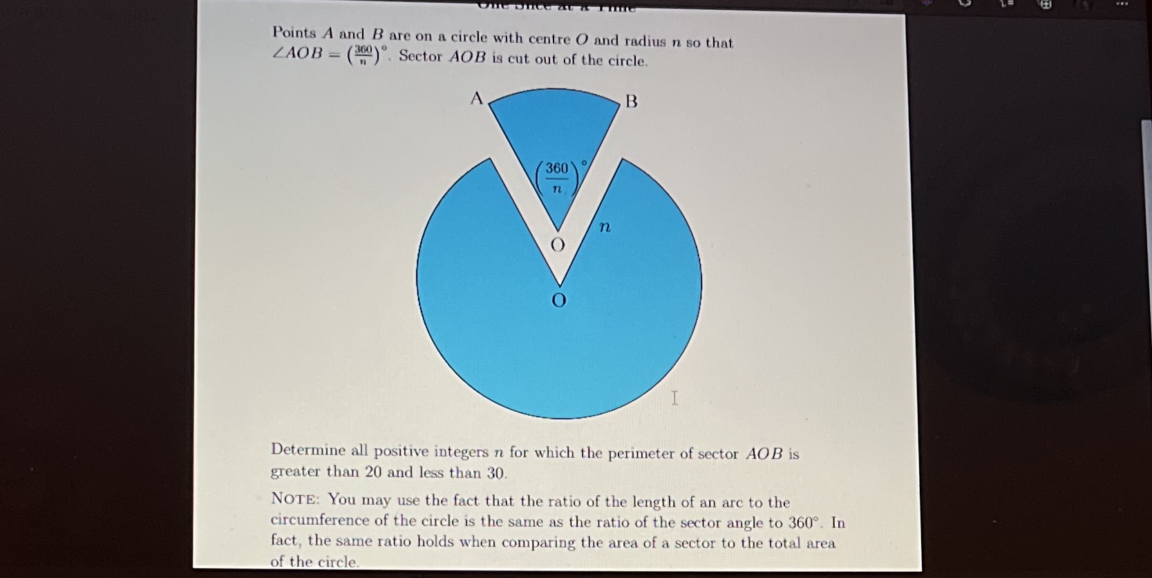Determine all positive integers 11 for which the