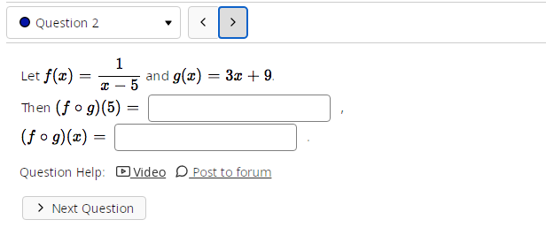 I need help with these functions assignments .