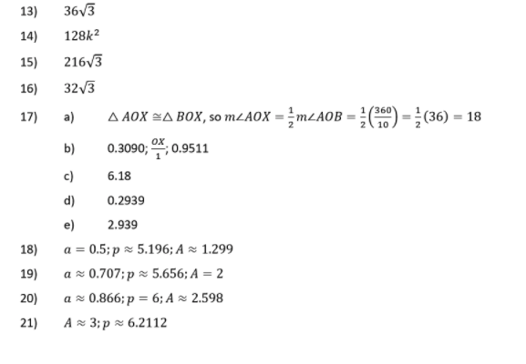 13-17 please. And show all work used to solve