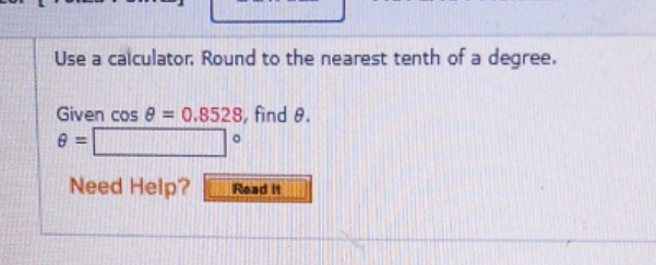 please help Use a calculator. Round to the