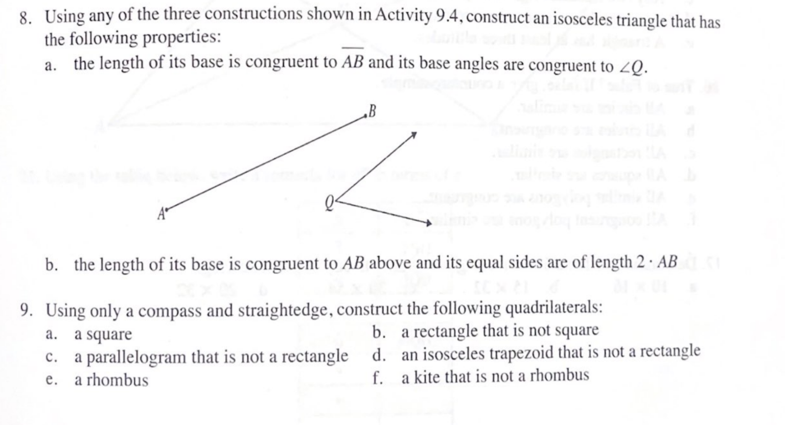 need help with the following, 8. Using any of the