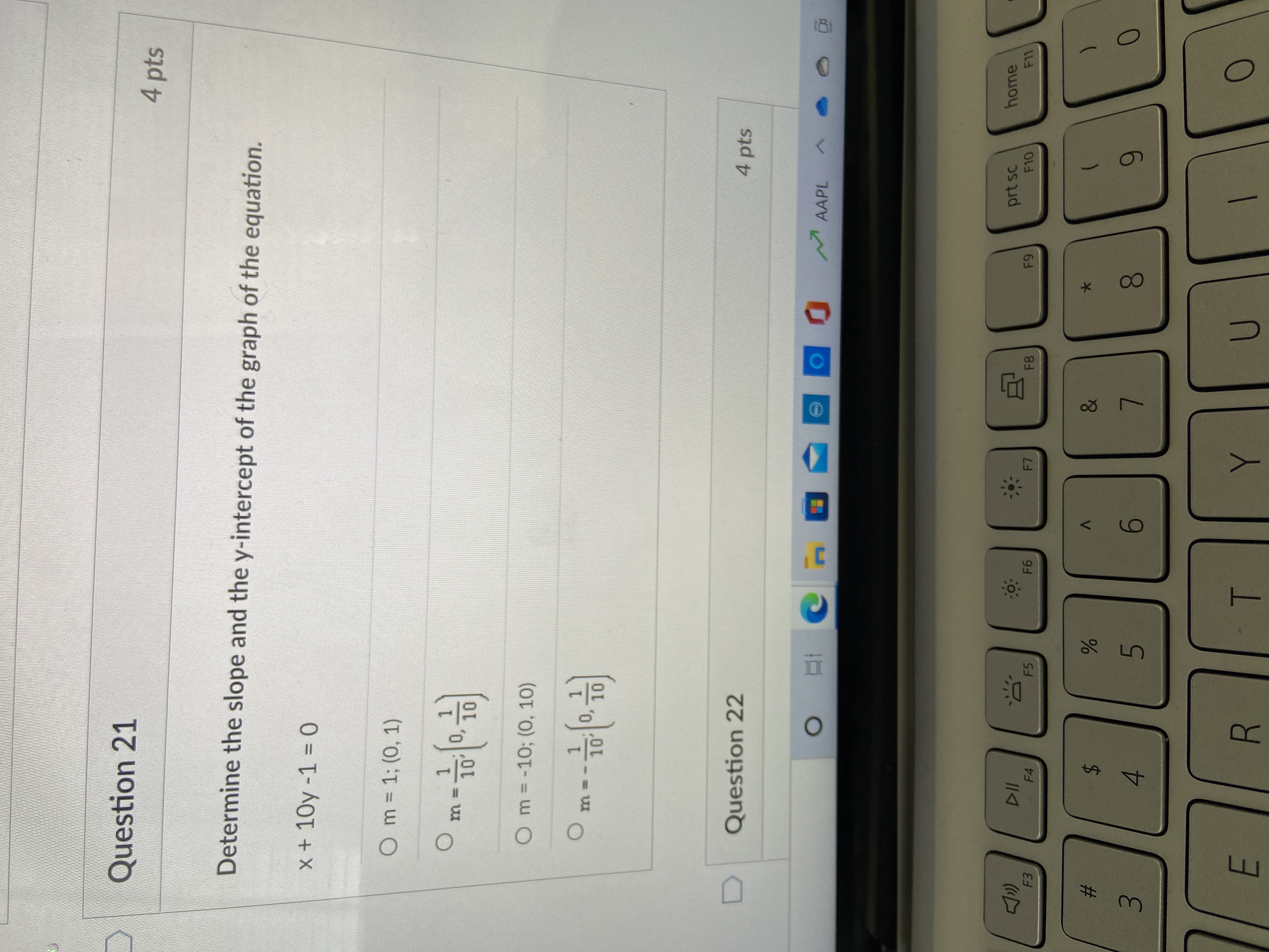 Question 19 4 pts Solve. A vendor has learned