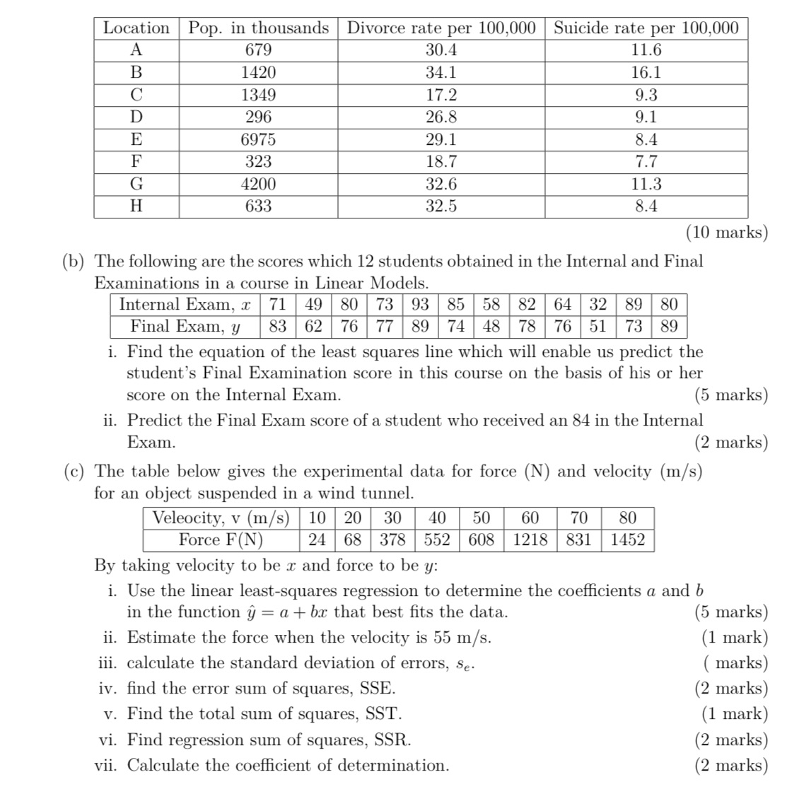 Actuarial Science, linear models and forecasting