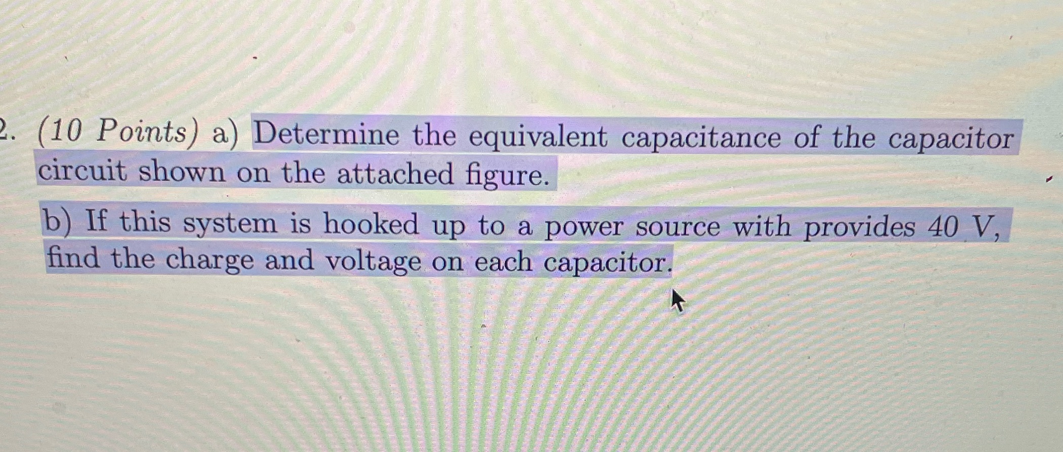 Solution (10 Points) a) Determine the equivalent