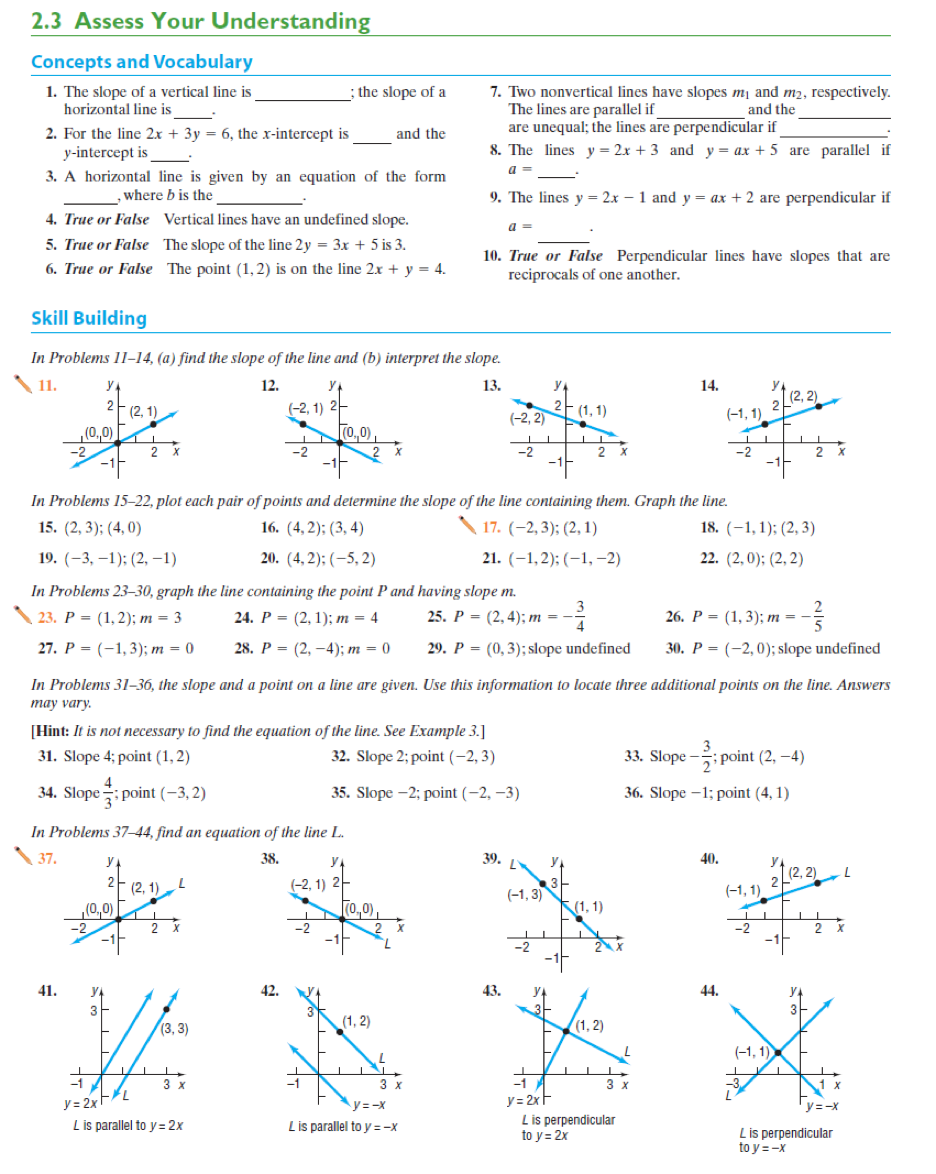 Questions - 11, 12, 15, 23, 29, 31, 45, 47, .49,