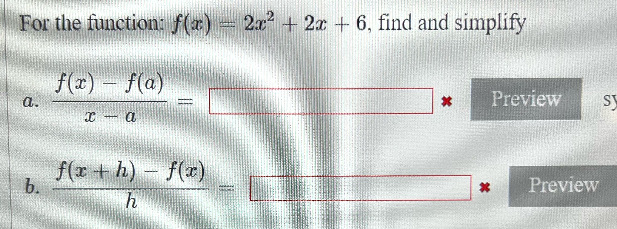 Please help with a & b \f