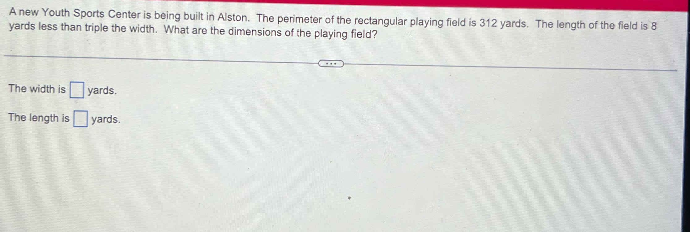 A new Youth Sports Center is being built in