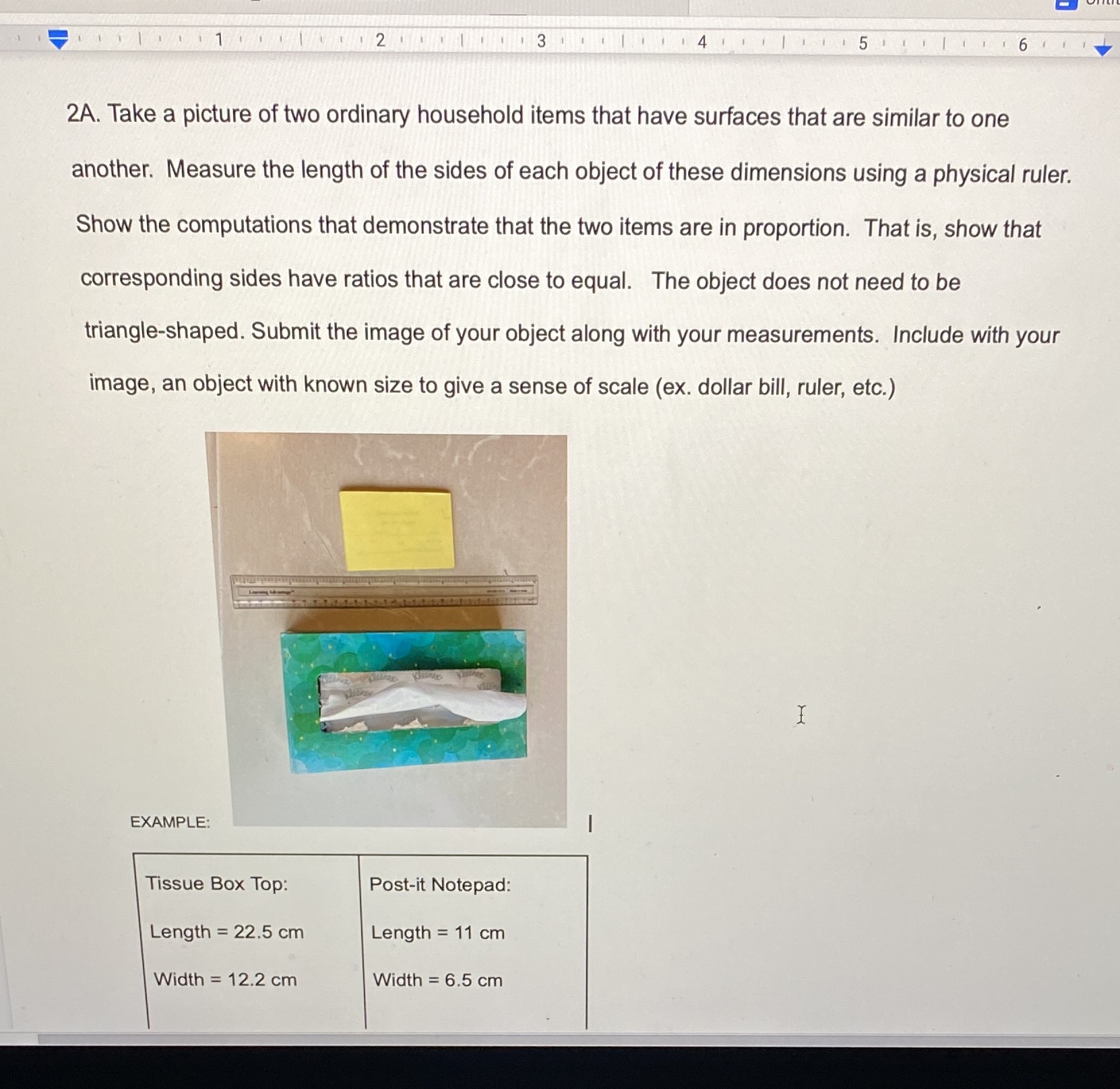 2A. Take a picture of two ordinary household