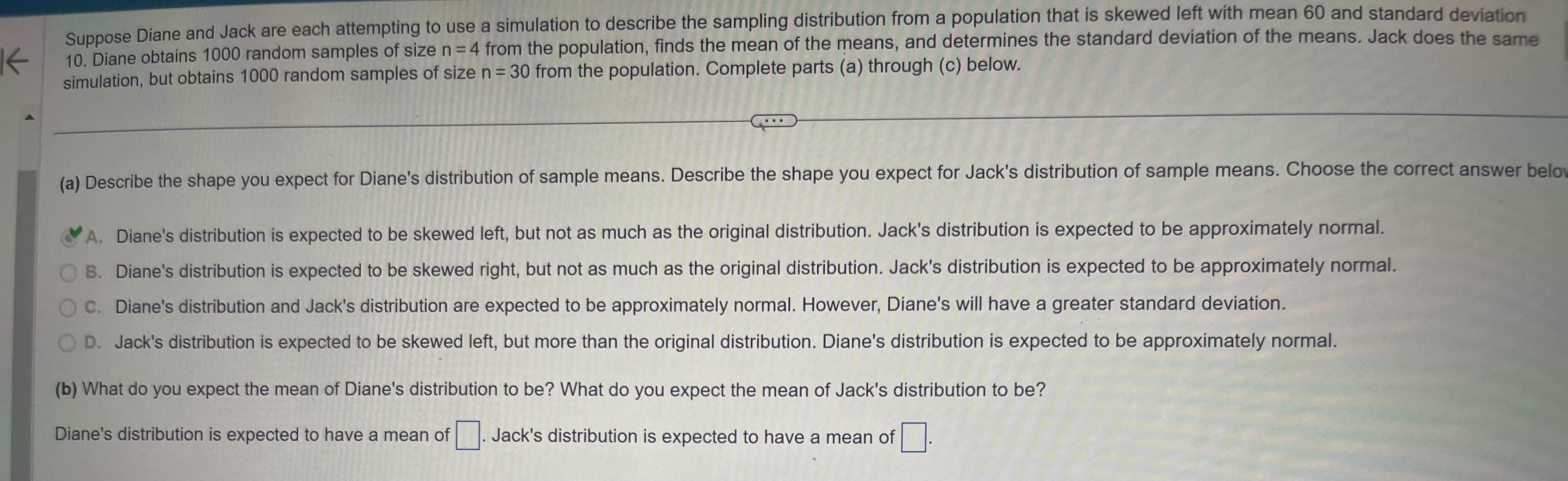 Suppose Diane and Jack are each attempting to use