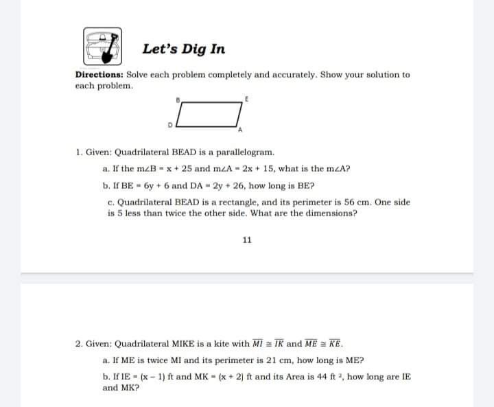 show solution each problem, pls make sure the