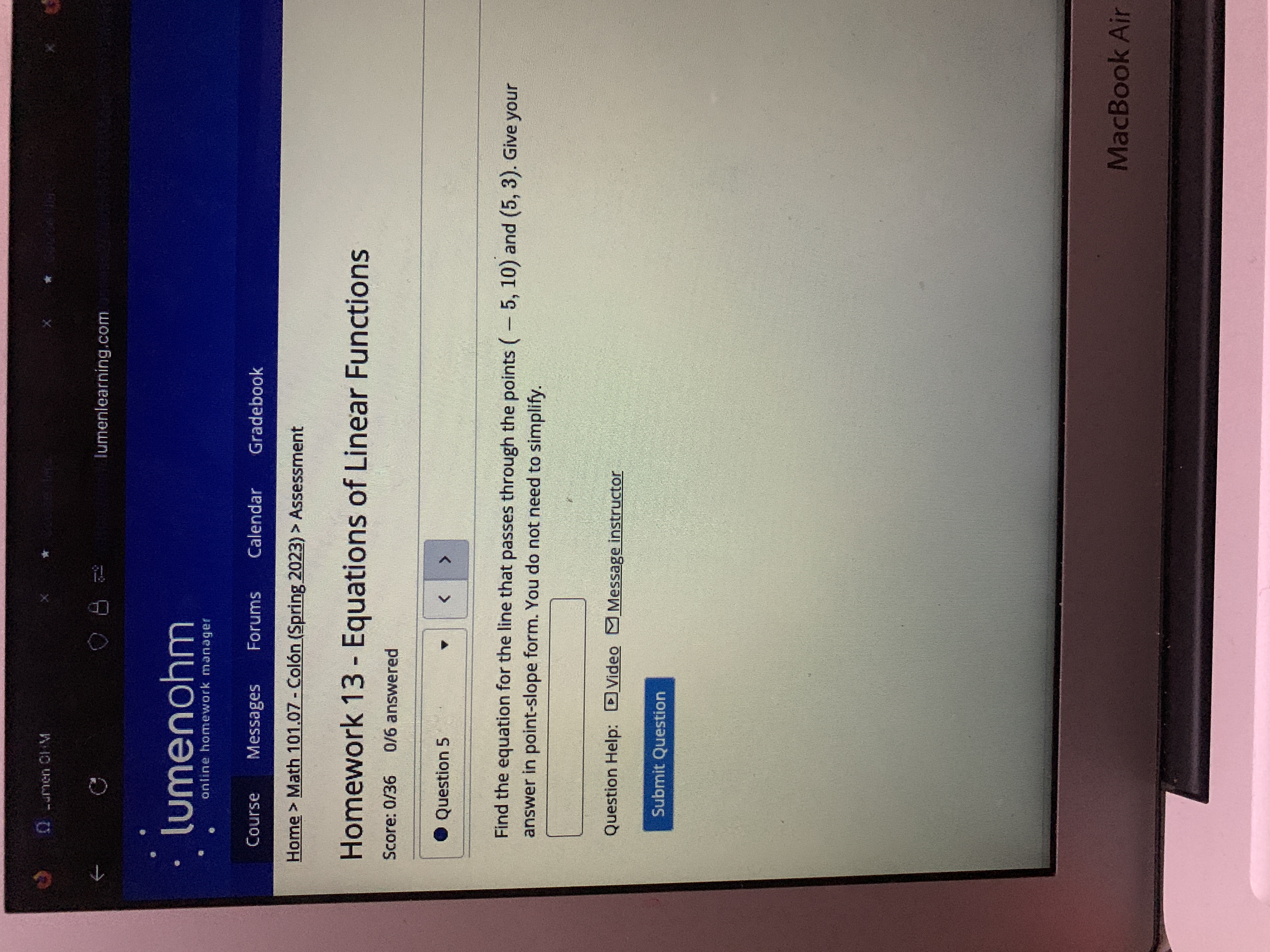 lumenlearning.com lumenohm online homework