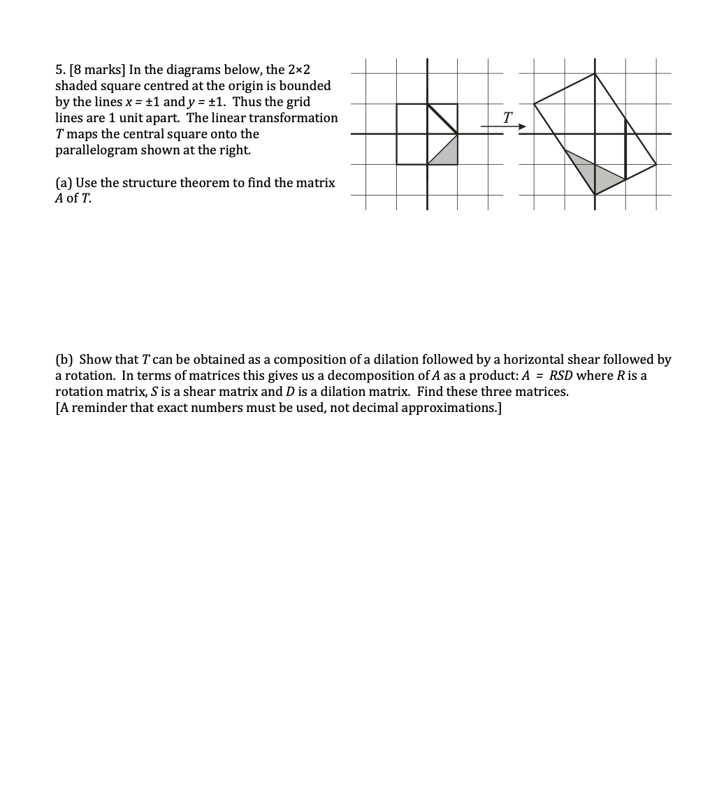 5. [3 marks] In the diagrams below, the ZXZ I