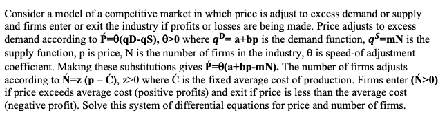 it is urgent thank you Consider a model of a