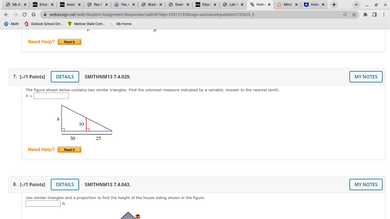 I need help with questions 5-11 please My AF X