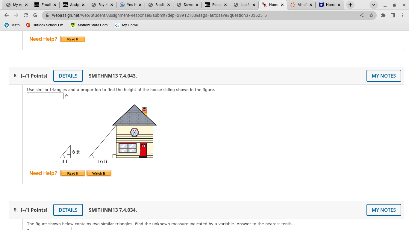 I need help with questions 5-11 please My AF X