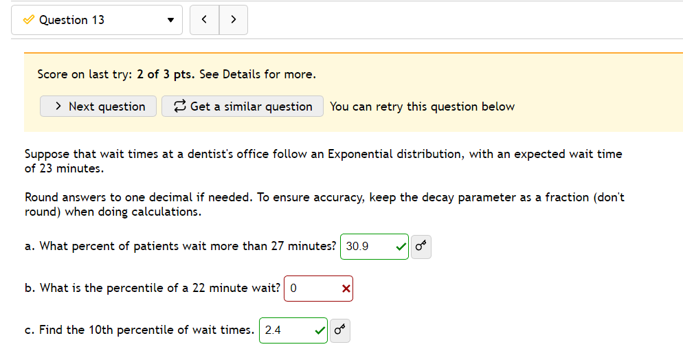 Question 13 v <  style=