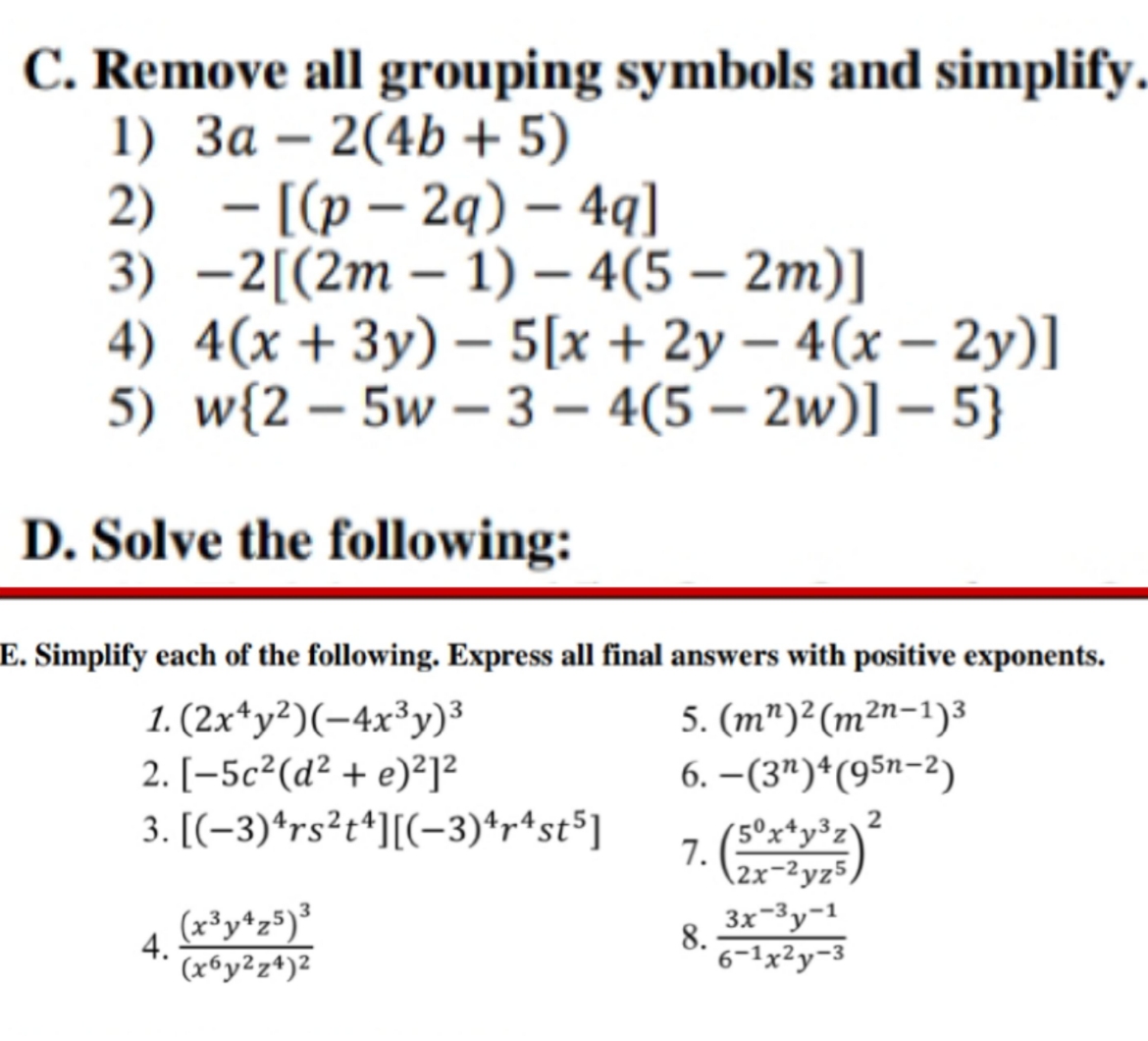 plssw help me in solving those problems in