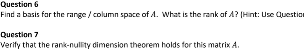 system of linear equations : x1 + 3x2 +5x3 -x4 =