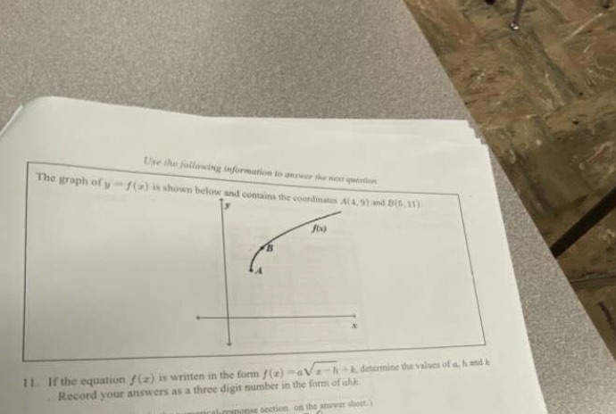 The the following information to answer the ness