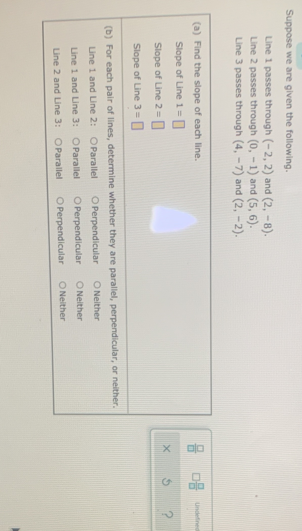 Need help to figure this out Suppose we are given