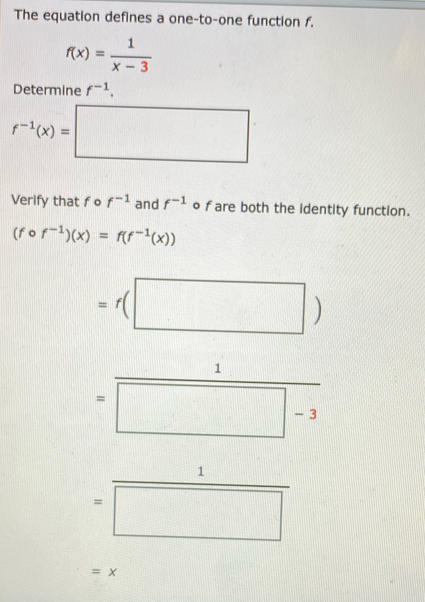 Needed as soon as possible The equation defines a