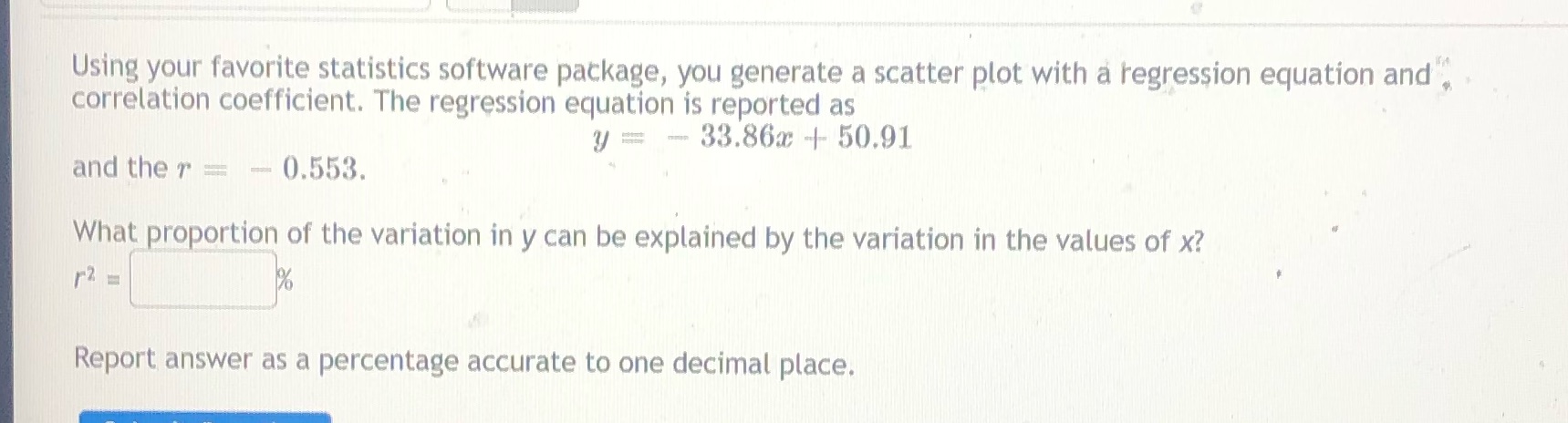 Er.' Using your favorite statistics software