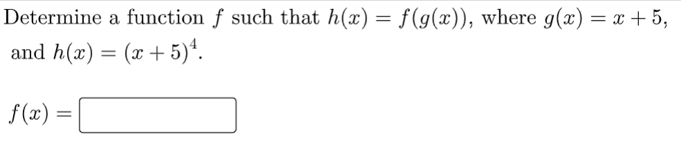 1) Find a possible formula for the exponential
