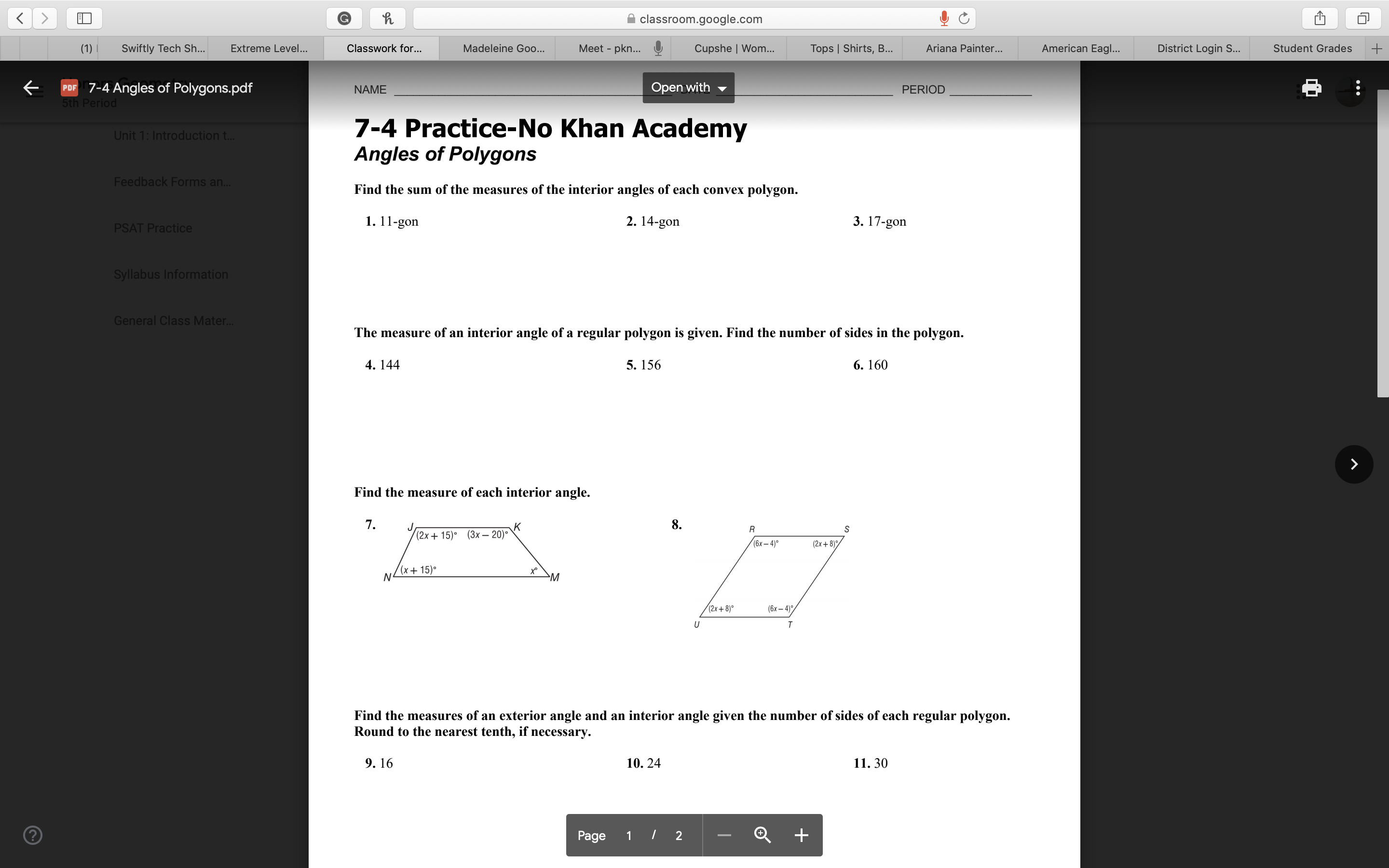 I don't understand any of this unit and my test