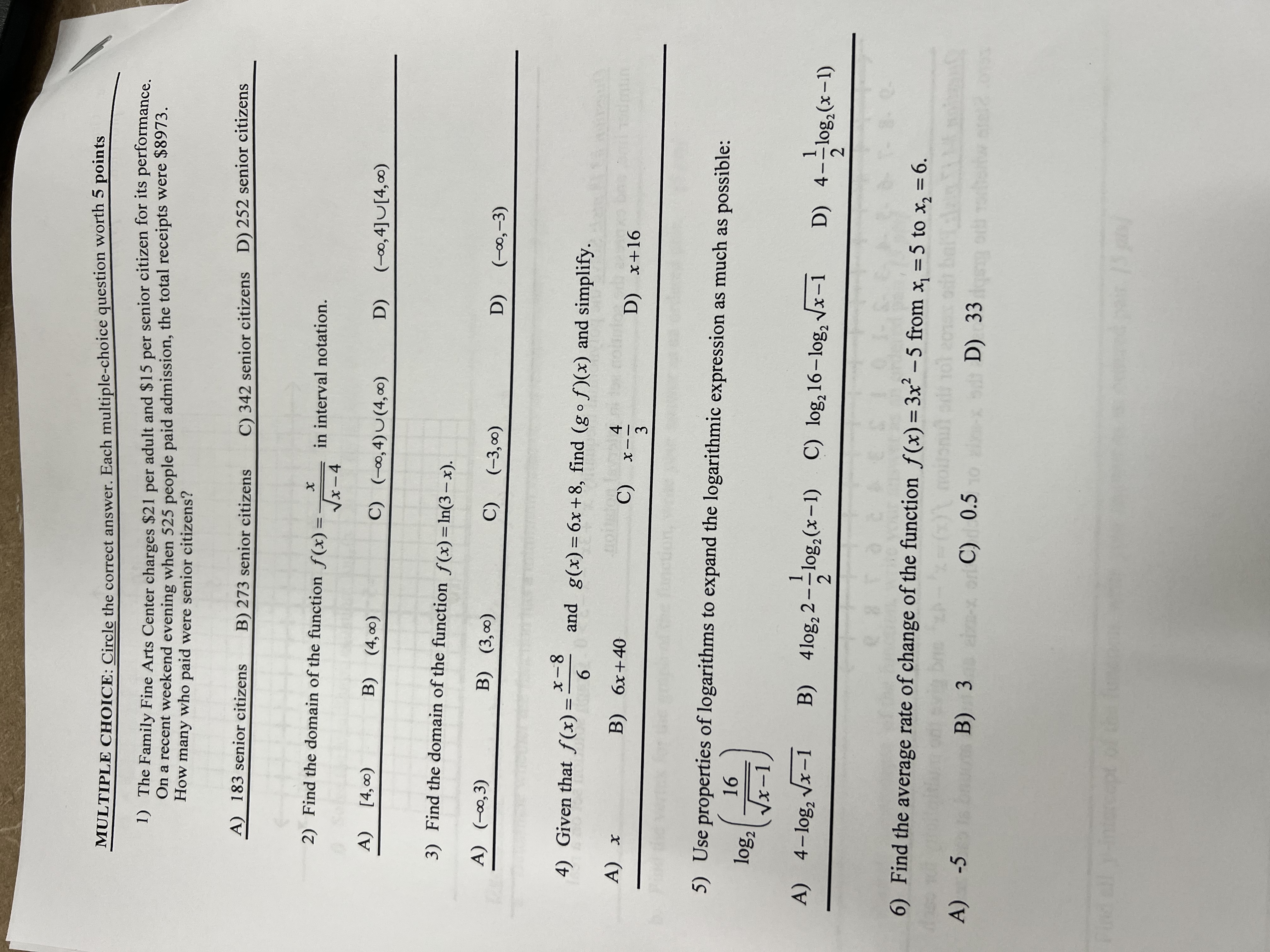 e) A ball is thrown into the air with an initial