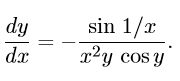 Find the general solution and any singular