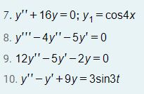 Find the general solution of the following