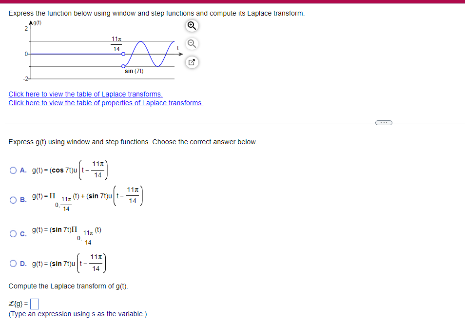 Number one question Express the function below