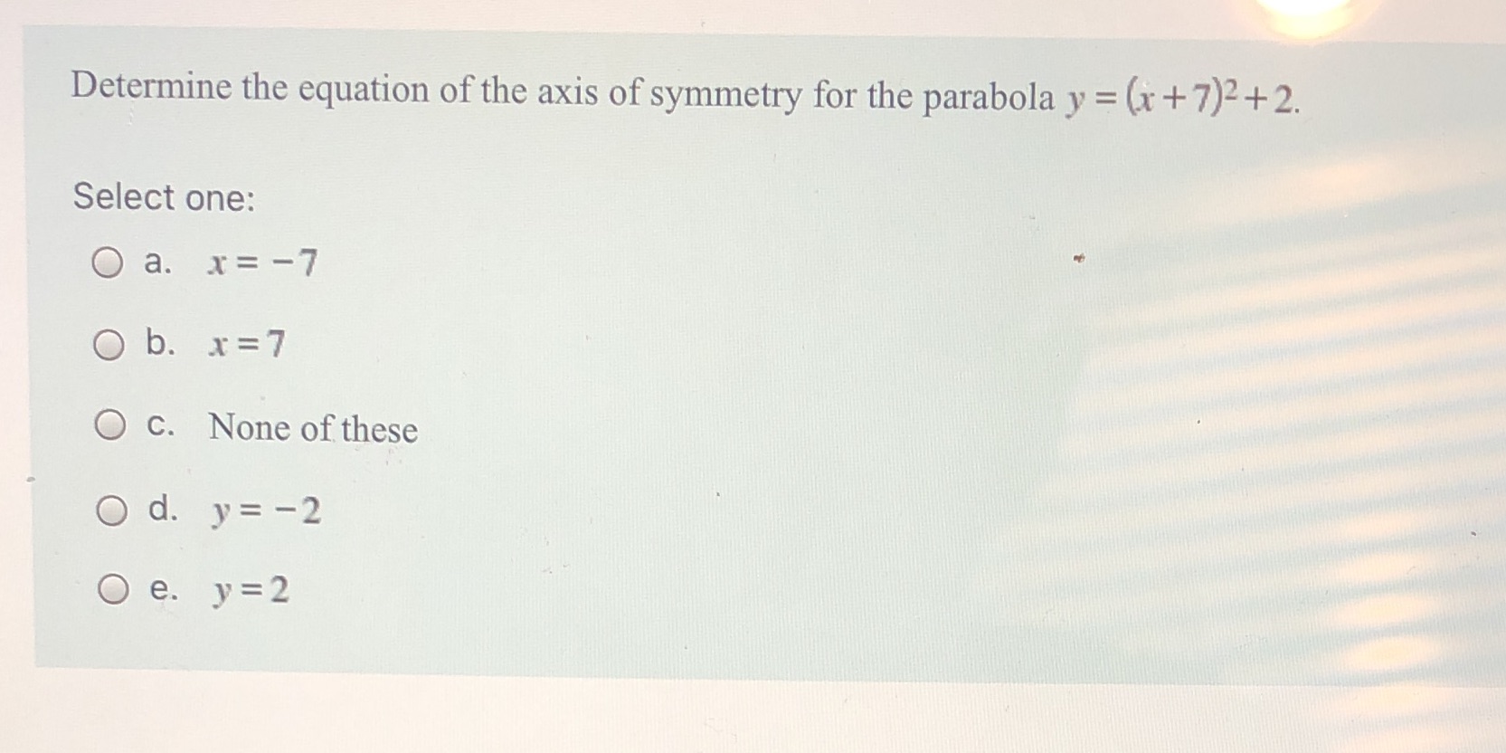 I need help with this question. Determine the