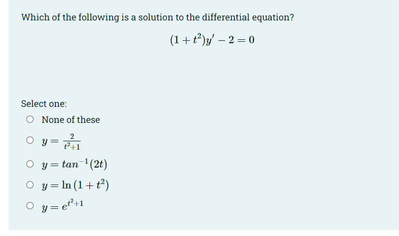 MA 266 multiple choice question need to be