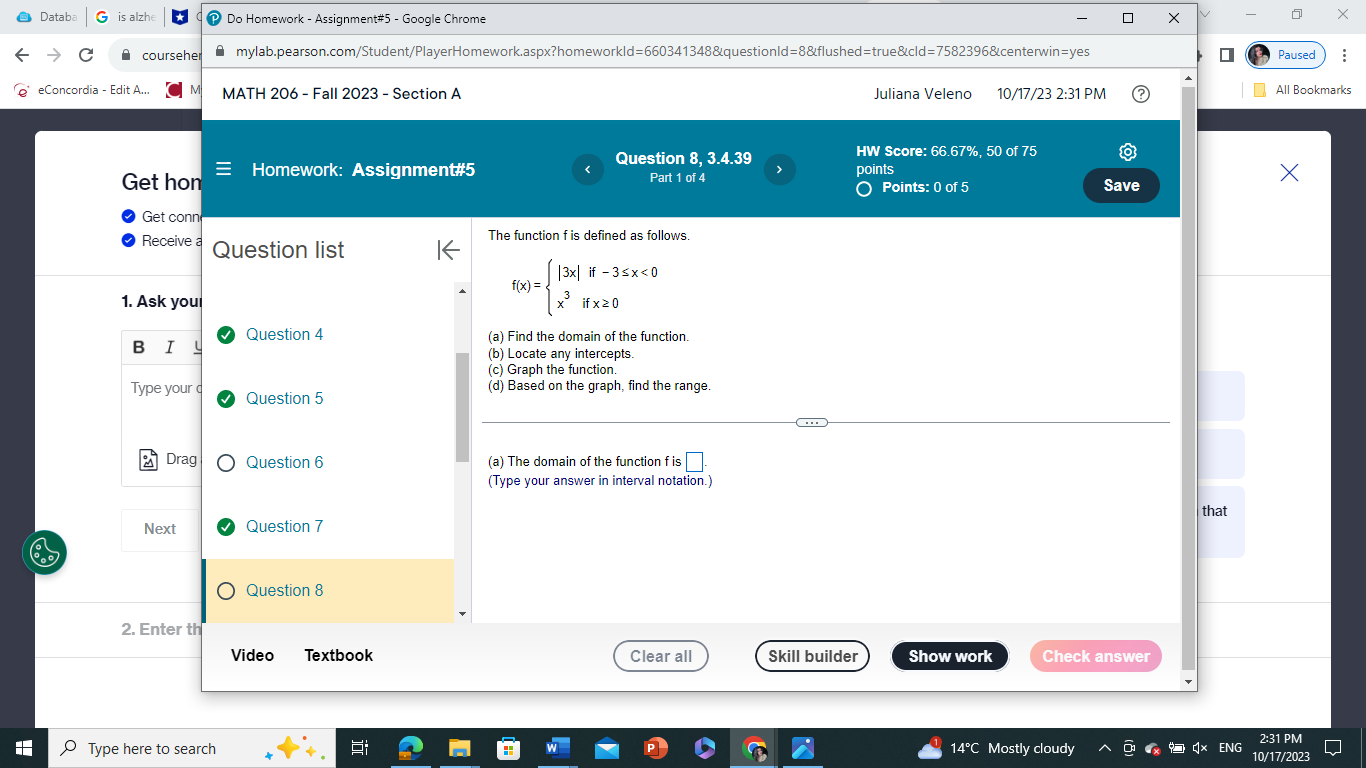 Databa G is alzhe Do Homework - Assignment#5 -