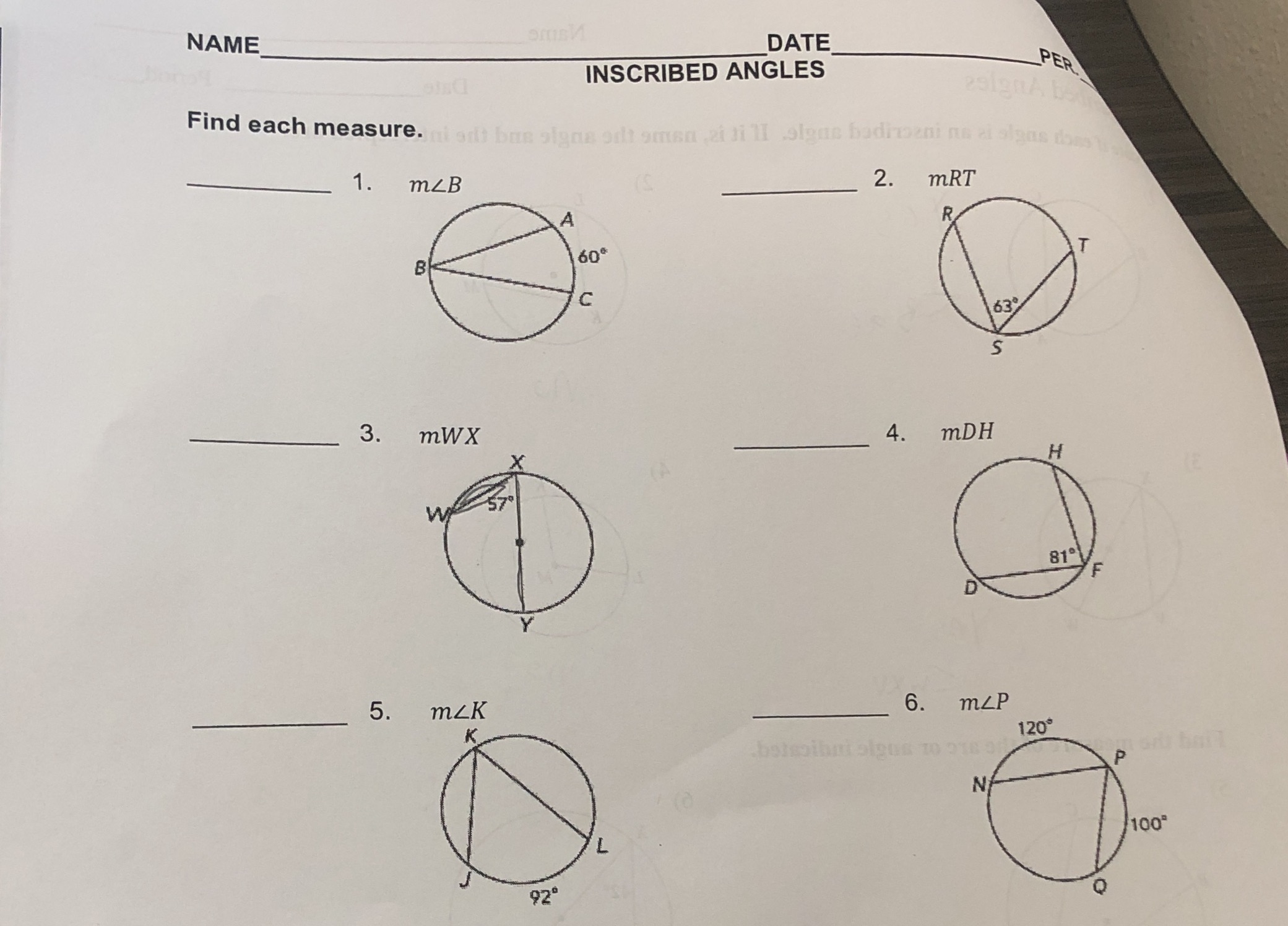 Help me find the measures \f