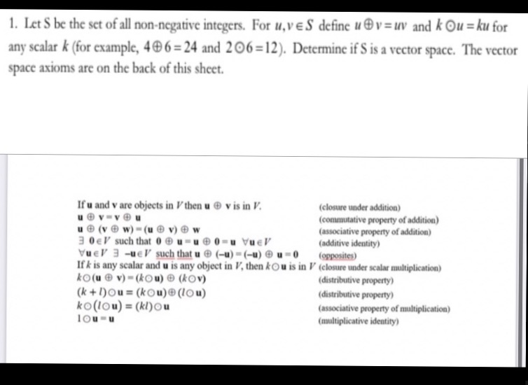 How do you answer 1 given the following axioms?