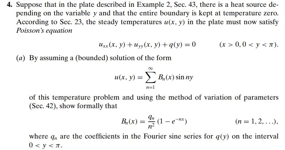 4. Suppose that in the plate described in Example