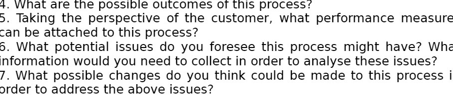 4. What are the possible outcomes of this