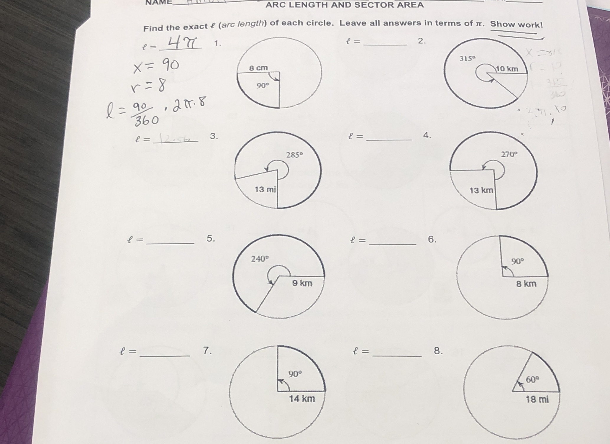 Help me solve this and find the exact arc length