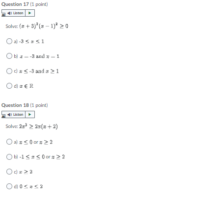 Please leave answers below with no explanation